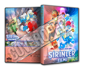 Şirinler Filmi - Smurfs - 2025 Türkçe Dvd Cover Tasarımı